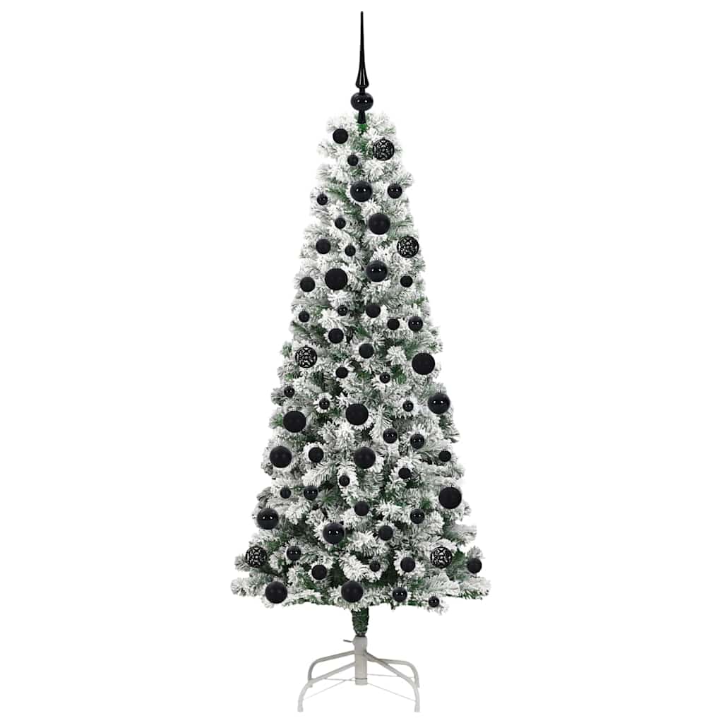 Albero di Natale Artificiale con Rami Pieghevoli 180 cm