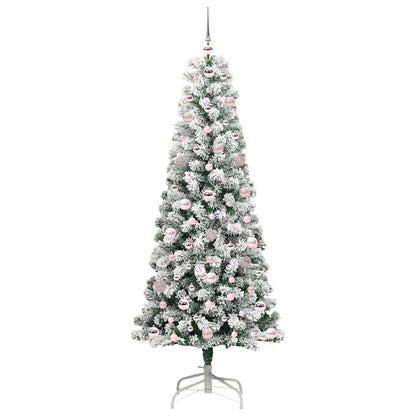 Albero di Natale Artificiale con Rami Pieghevoli 180 cm