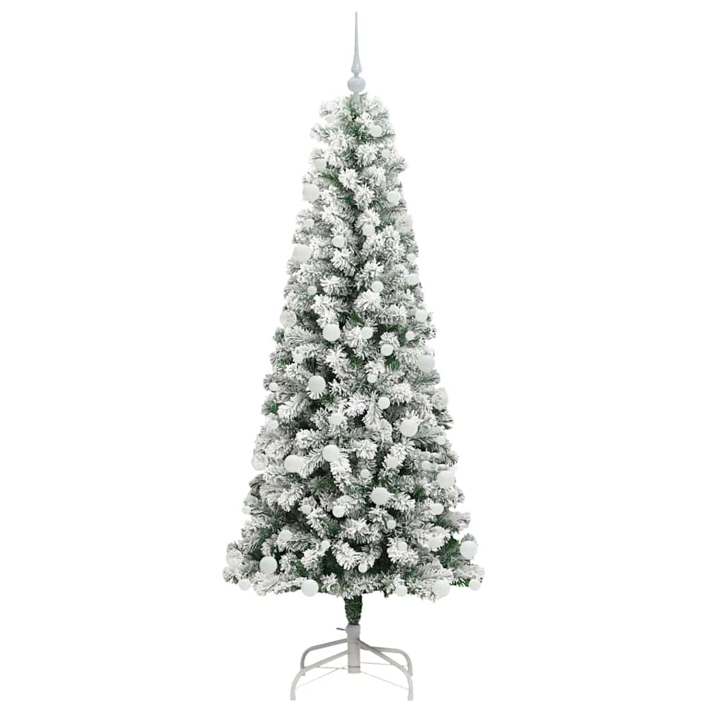Albero di Natale Artificiale con Rami Pieghevoli 180 cm