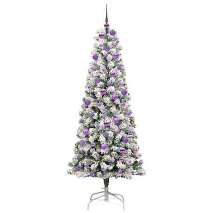 Albero di Natale Artificiale con Rami Pieghevoli 180 cm