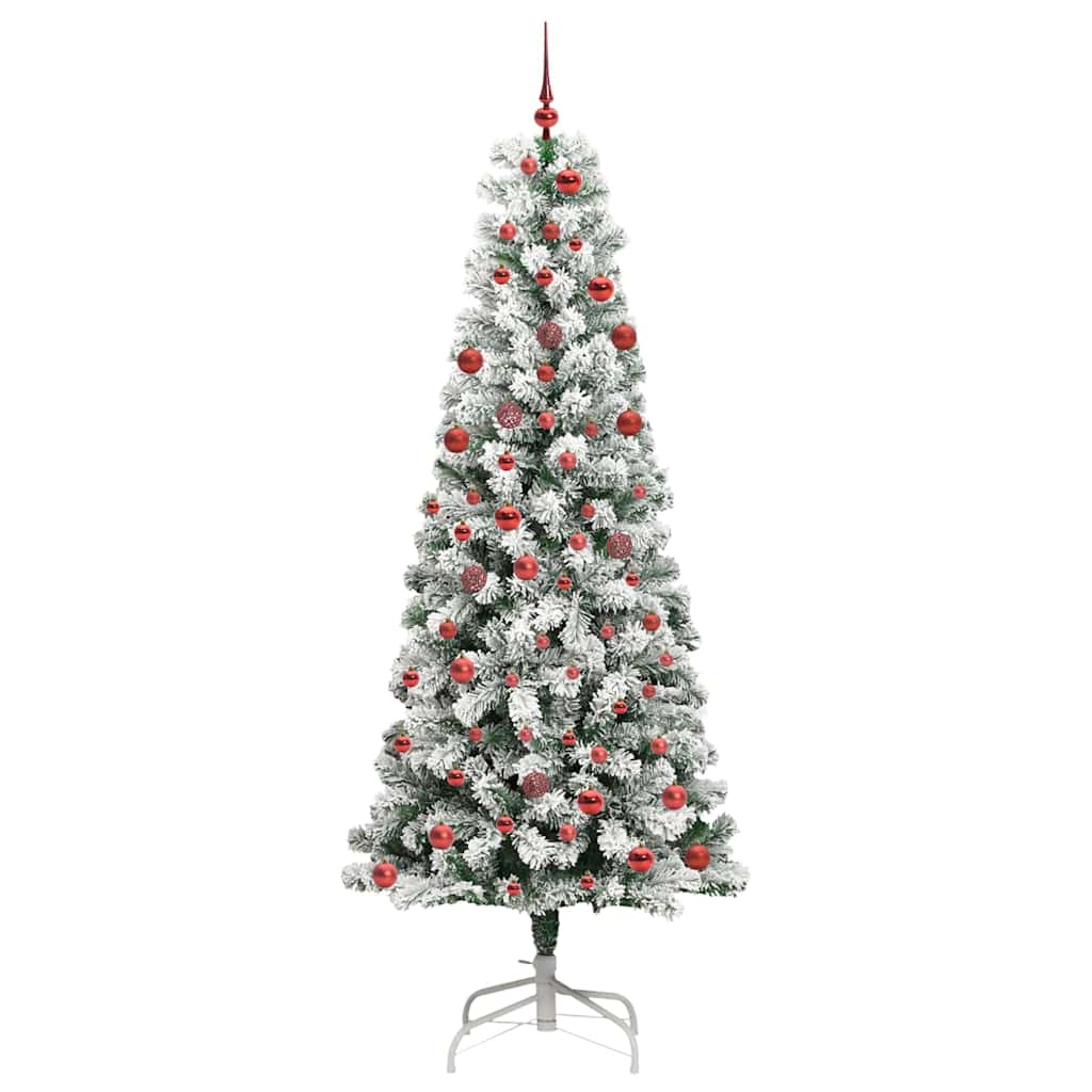 Albero di Natale Artificiale con Rami Pieghevoli 210 cm