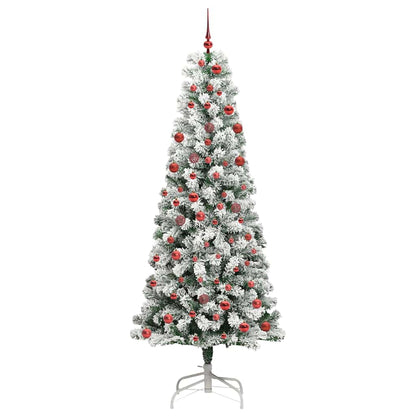 Albero di Natale Artificiale con Rami Pieghevoli 210 cm