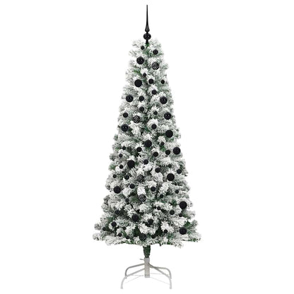 Albero di Natale Artificiale con Rami Pieghevoli 210 cm