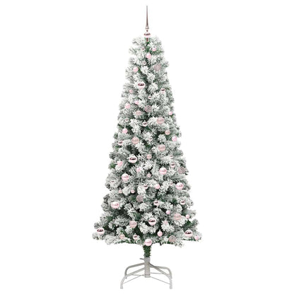 Albero di Natale Artificiale con Rami Pieghevoli 210 cm