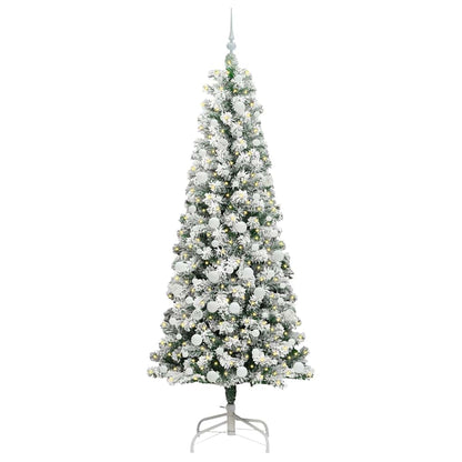Albero di Natale Artificiale con Rami Pieghevoli 210 cm