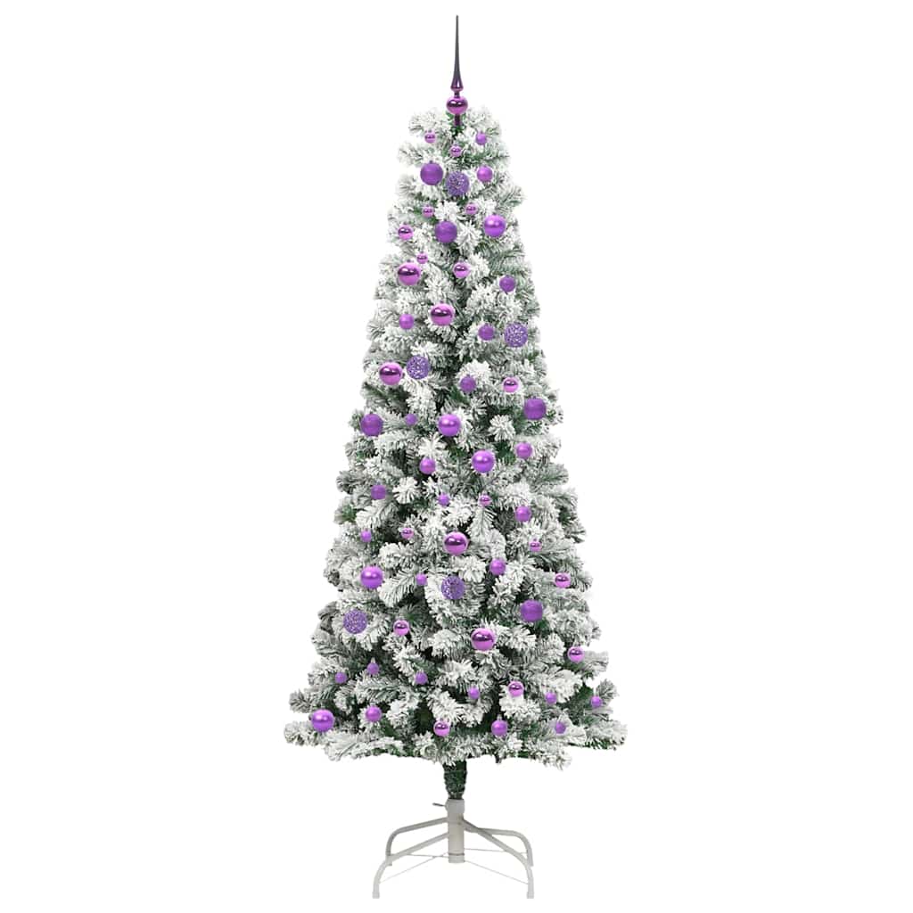 Albero di Natale Artificiale con Rami Pieghevoli 210 cm
