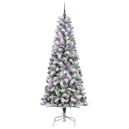 Albero di Natale Artificiale con Rami Pieghevoli 210 cm
