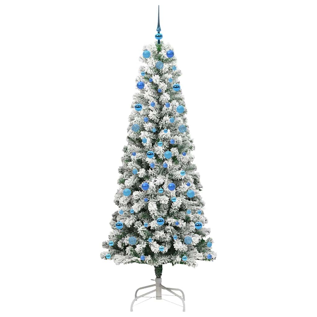 Albero di Natale Artificiale con Rami Pieghevoli 210 cm