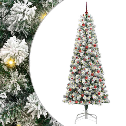 Albero di Natale Artificiale con Rami Pieghevoli 240 cm