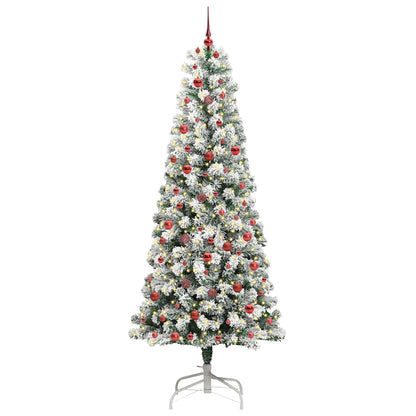 Albero di Natale Artificiale con Rami Pieghevoli 240 cm