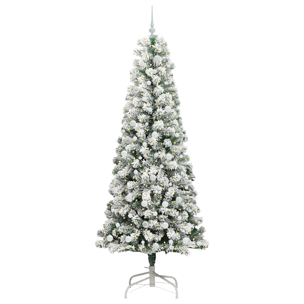 Albero di Natale Artificiale con Rami Pieghevoli 240 cm