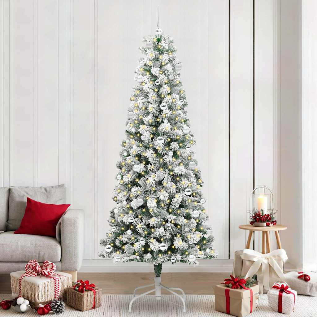 Albero di Natale Artificiale con Rami Pieghevoli 240 cm | homemem39