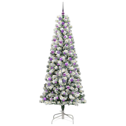 Albero di Natale Artificiale con Rami Pieghevoli 240 cm
