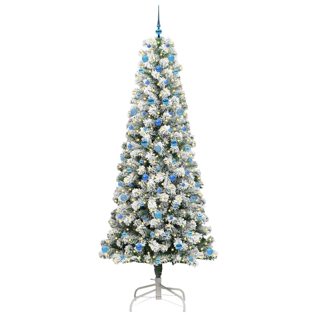 Albero di Natale Artificiale con Rami Pieghevoli 240 cm