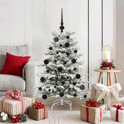 Albero di Natale Artificiale con Rami Pieghevoli Bianco 120 cm | homemem39