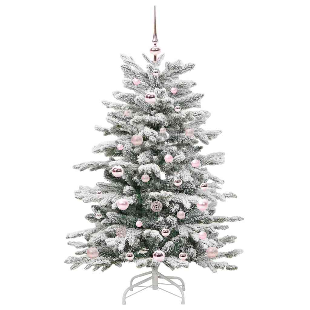 Albero di Natale Artificiale con Rami Pieghevoli Bianco 120 cm | homemem39