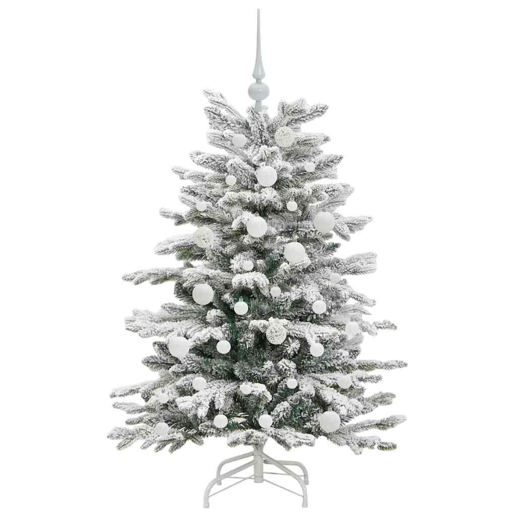 Albero di Natale Artificiale con Rami Pieghevoli Bianco 120 cm | homemem39