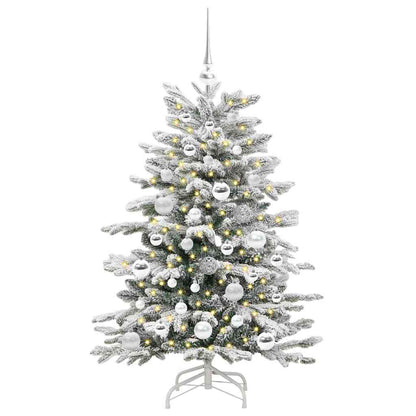 Albero di Natale Artificiale con Rami Pieghevoli Bianco 120 cm | homemem39