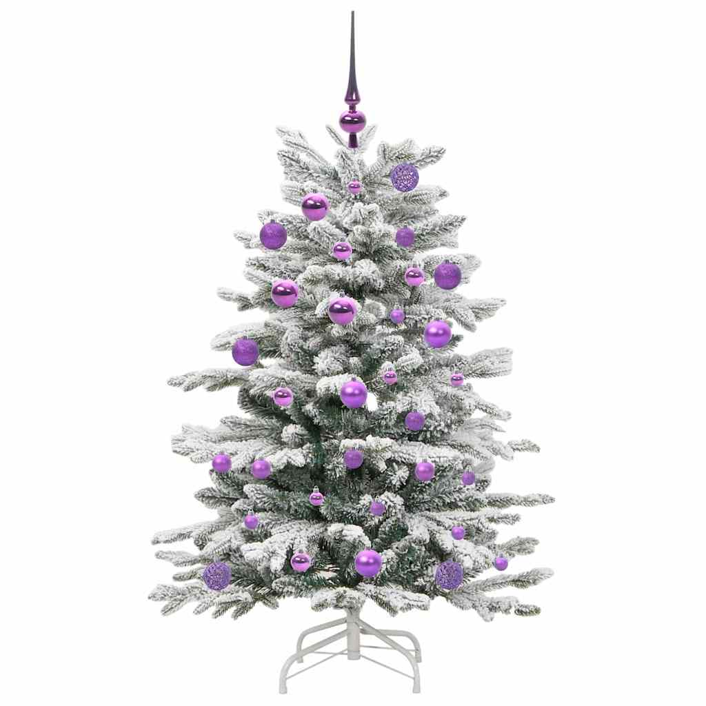 Albero di Natale Artificiale con Rami Pieghevoli Bianco 120 cm | homemem39
