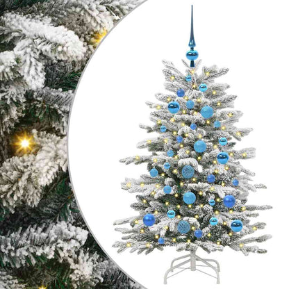 Albero di Natale Artificiale con Rami Pieghevoli Bianco 120 cm | homemem39