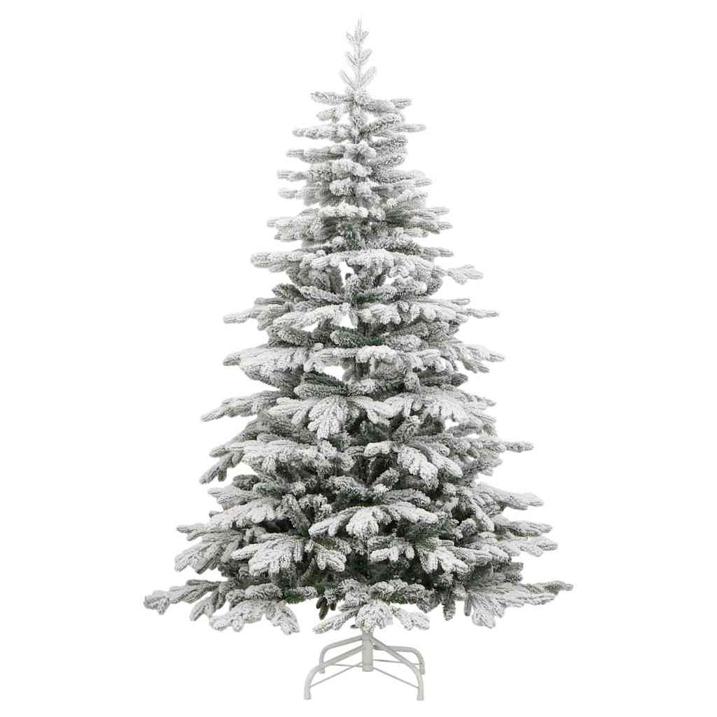 Albero di Natale Artificiale con Rami Pieghevoli Bianco 180 cm | homemem39