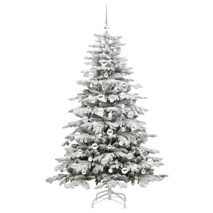 Albero di Natale Artificiale con Rami Pieghevoli Bianco 180 cm | homemem39