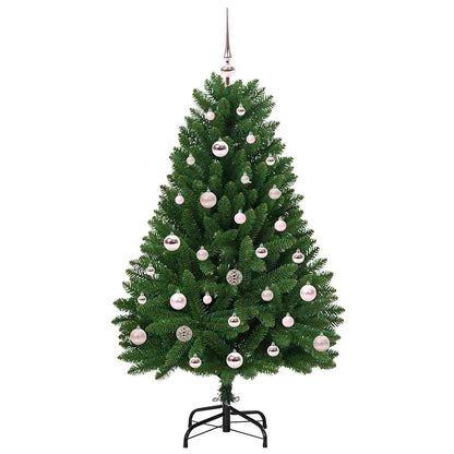 Albero di Natale artificiale Verde 120 cm PVC e Metallo