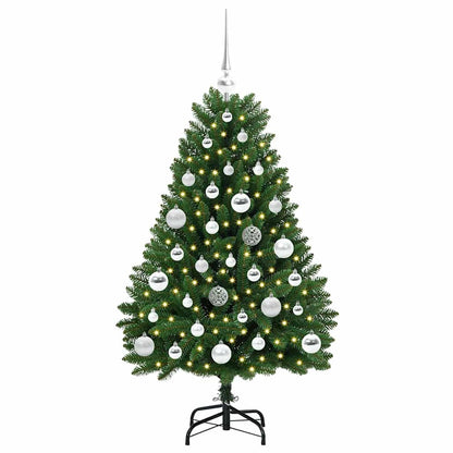 Albero di Natale artificiale Verde 120 cm PVC e Metallo