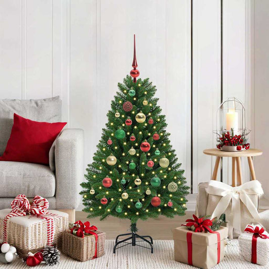 Albero di Natale artificiale Verde 120 cm PVC e Metallo | homemem39
