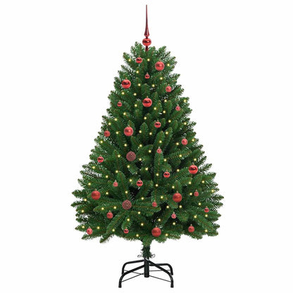 Albero di Natale artificiale Verde 150 cm PVC e Metallo