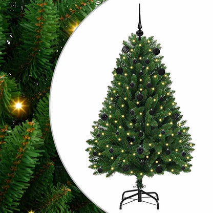 Albero di Natale artificiale Verde 150 cm PVC e Metallo
