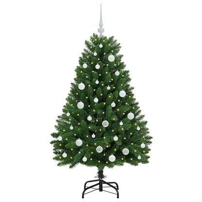 Albero di Natale artificiale Verde 150 cm PVC e Metallo