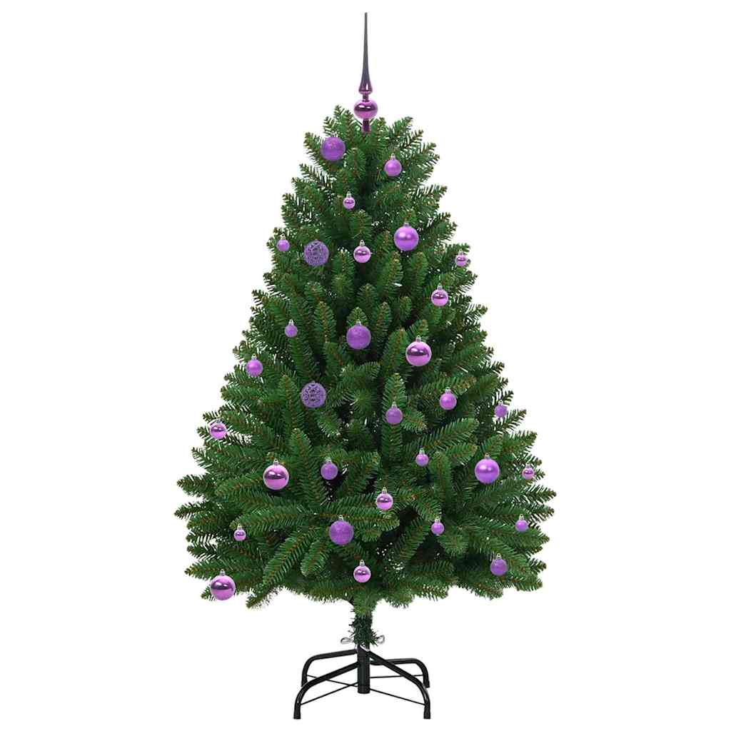 Albero di Natale artificiale Verde 150 cm PVC e Metallo