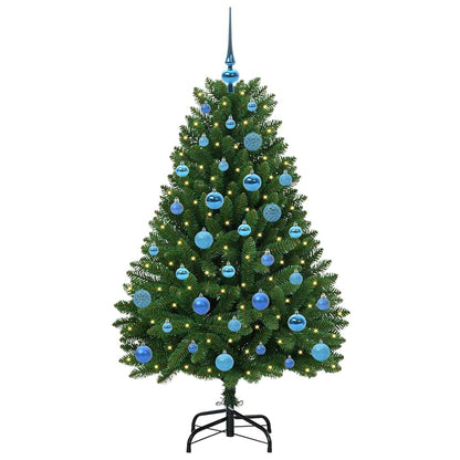 Albero di Natale artificiale Verde 150 cm PVC e Metallo