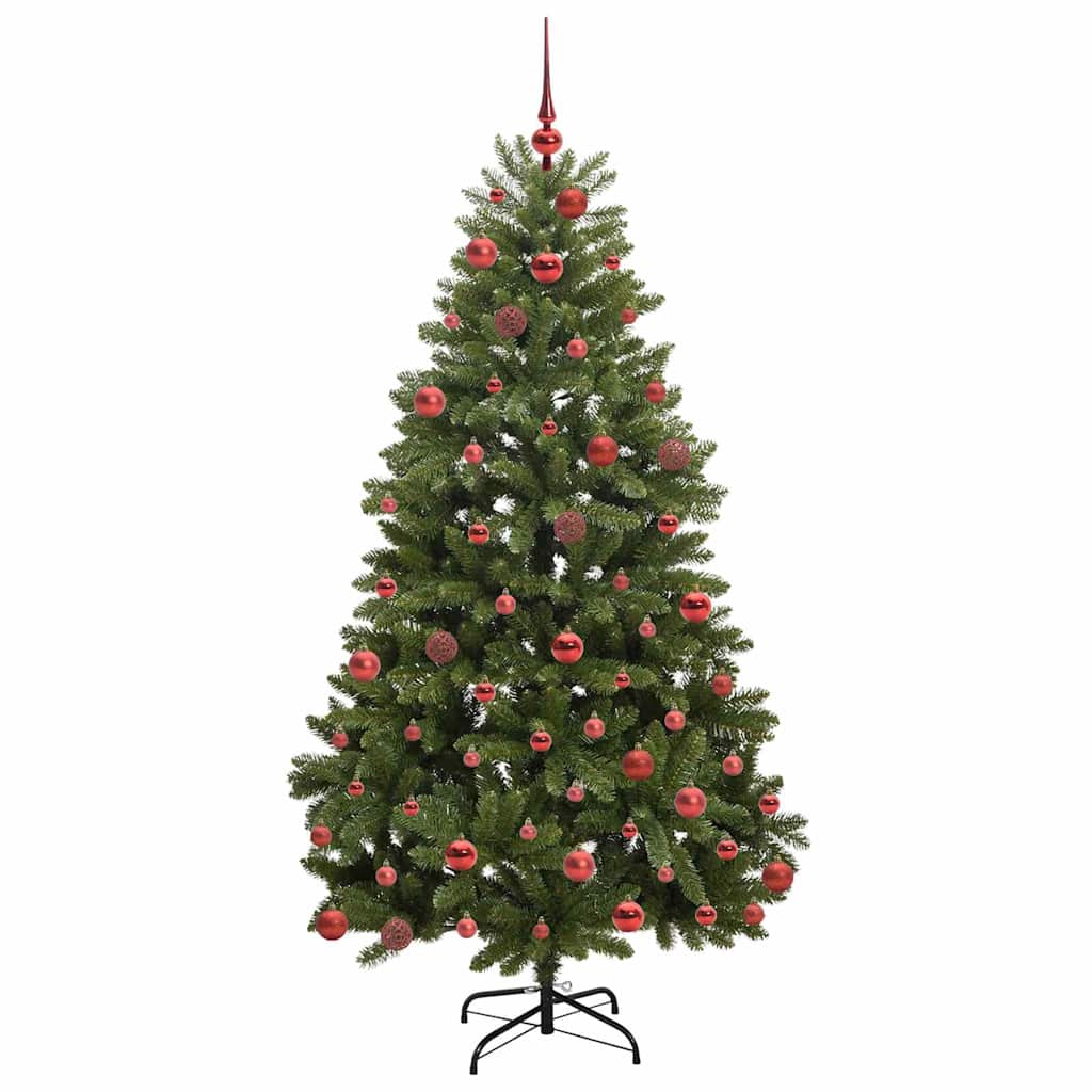 Albero di Natale artificiale Verde 180 cm PVC e Metallo