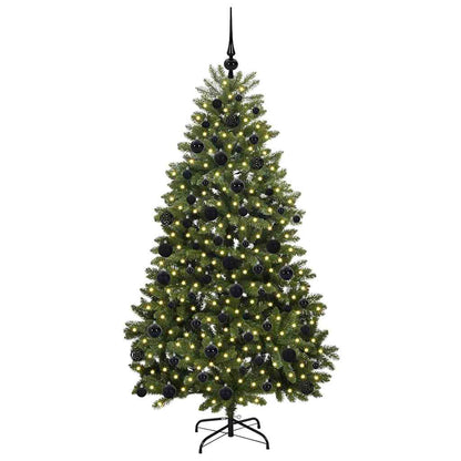 Albero di Natale artificiale Verde 180 cm PVC e Metallo