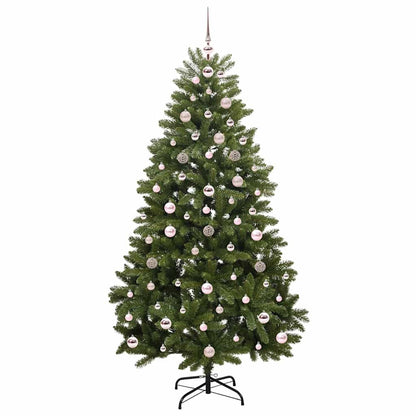 Albero di Natale artificiale Verde 180 cm PVC e Metallo