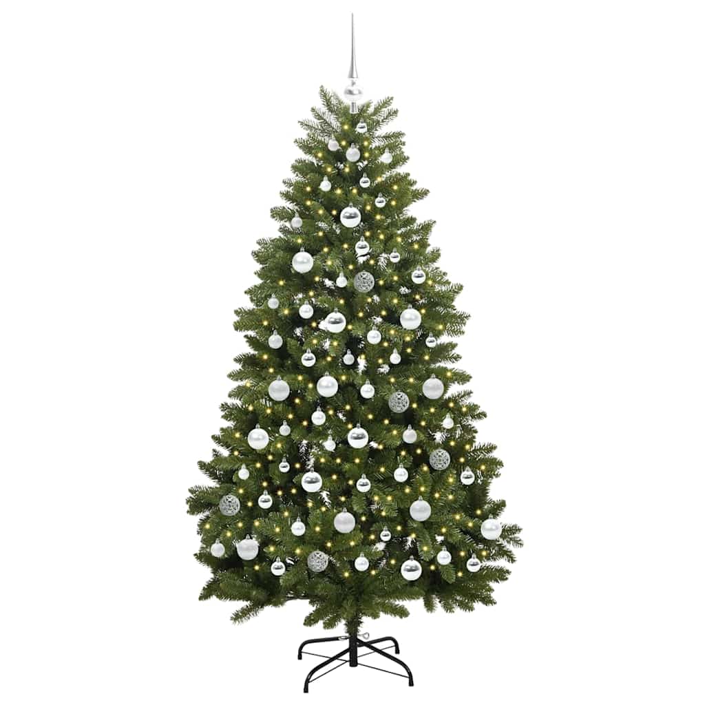 Albero di Natale artificiale Verde 180 cm PVC e Metallo | homemem39