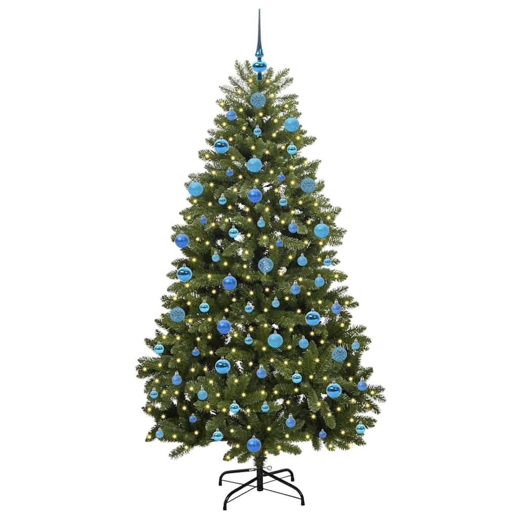 Albero di Natale artificiale Verde 180 cm PVC e Metallo