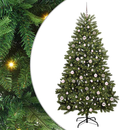 Albero di Natale artificiale Verde 210 cm PVC e Metallo