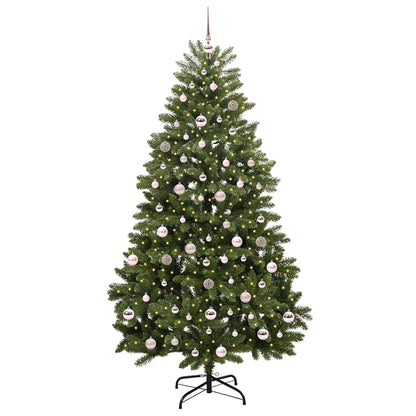 Albero di Natale artificiale Verde 210 cm PVC e Metallo