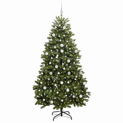 Albero di Natale artificiale Verde 210 cm PVC e Metallo