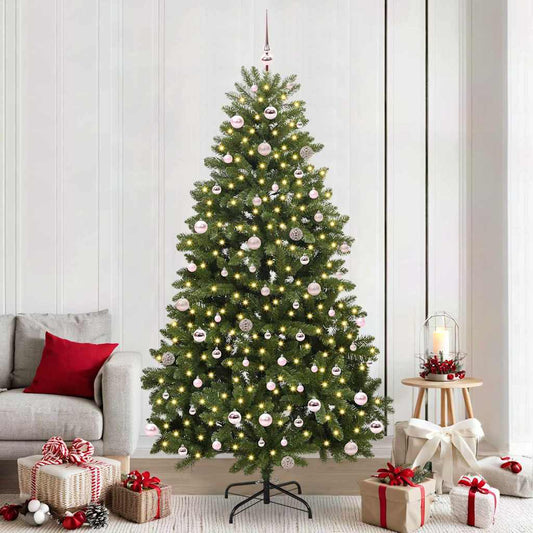 Albero di Natale artificiale Verde 240 cm PVC e Metallo | homemem39