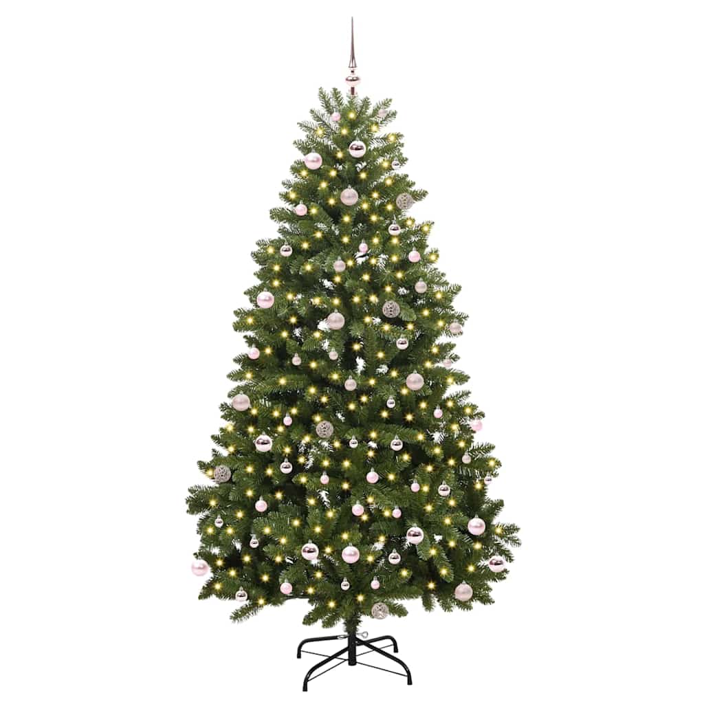 Albero di Natale artificiale Verde 240 cm PVC e Metallo