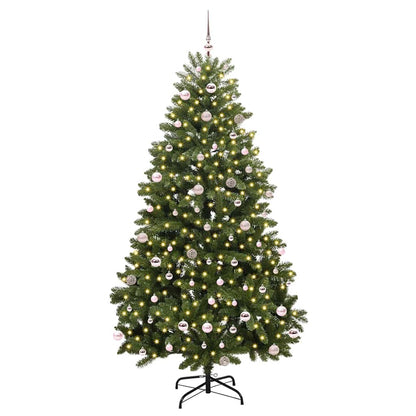 Albero di Natale artificiale Verde 240 cm PVC e Metallo