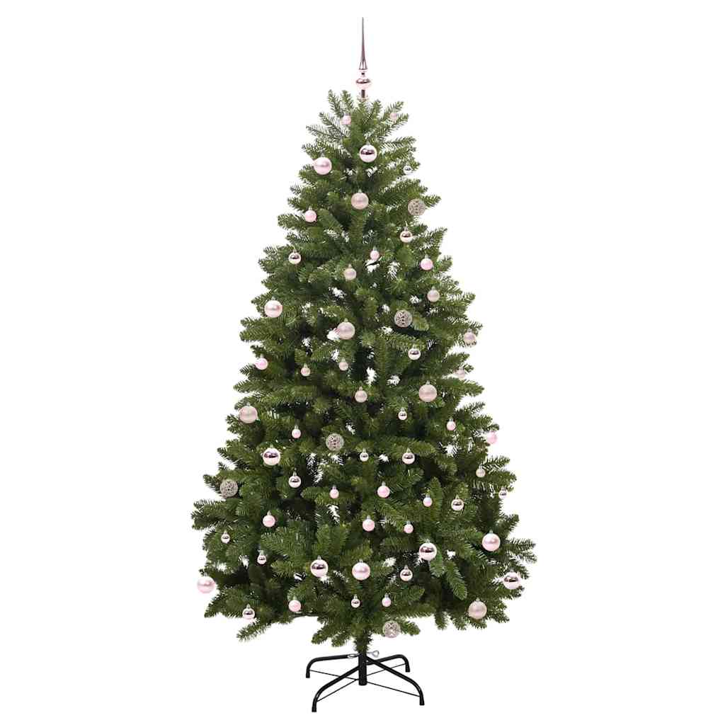 Albero di Natale artificiale Verde 240 cm PVC e Metallo
