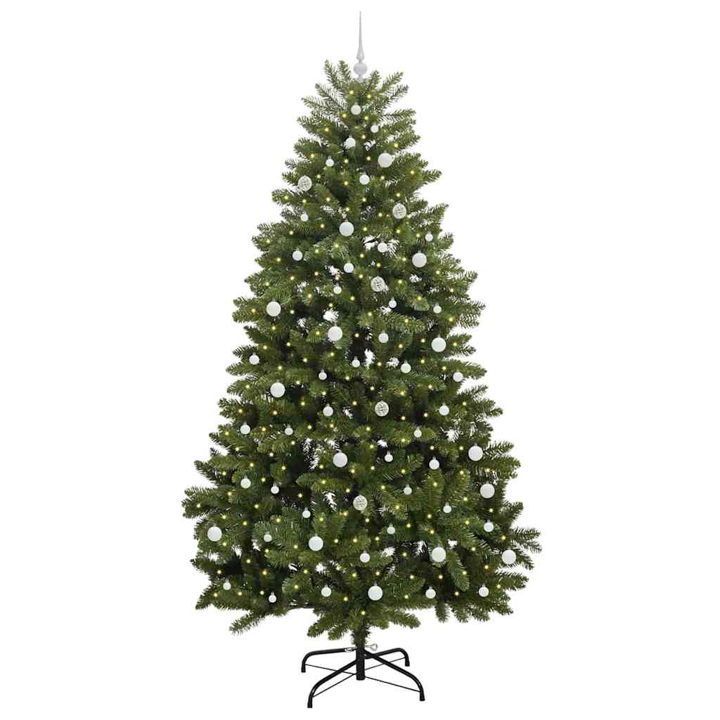 Albero di Natale artificiale Verde 240 cm PVC e Metallo