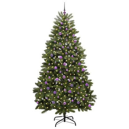 Albero di Natale artificiale Verde 240 cm PVC e Metallo