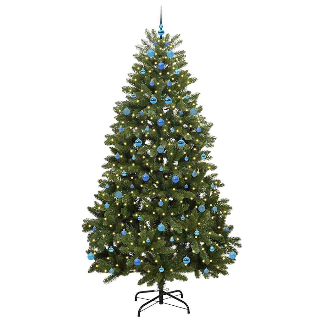 Albero di Natale artificiale Verde 240 cm PVC e Metallo