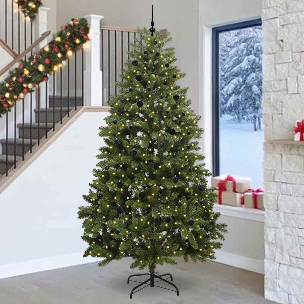 Albero di Natale artificiale Verde 270 cm PVC e Metallo | homemem39